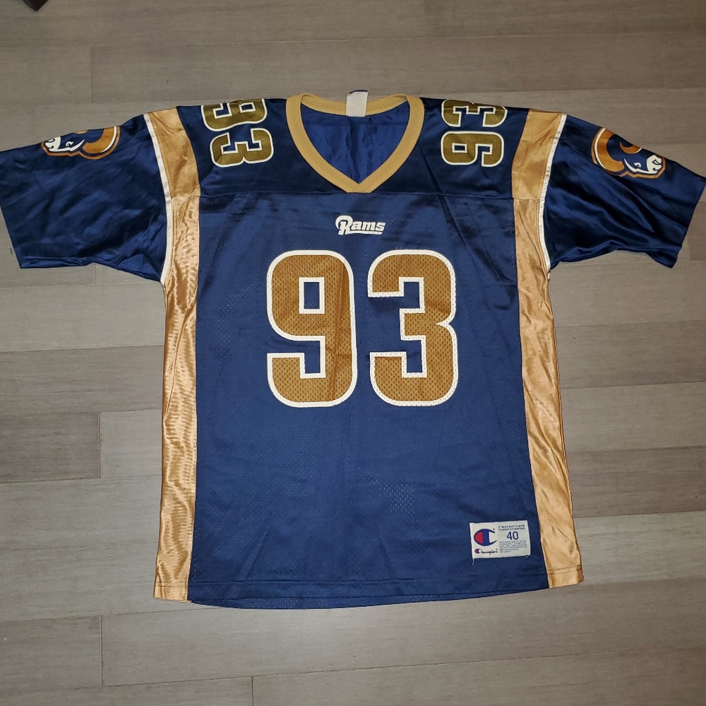 Vintage champion rams jersey